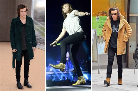 harry styles one direction boots